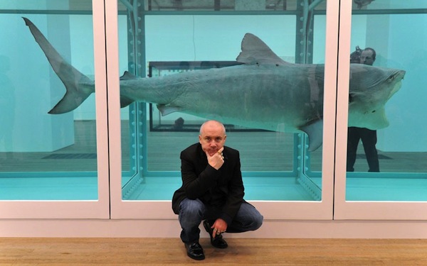 Damien-Hirst-retrospective-exhibition-at-Tate-Modern-in-London ...